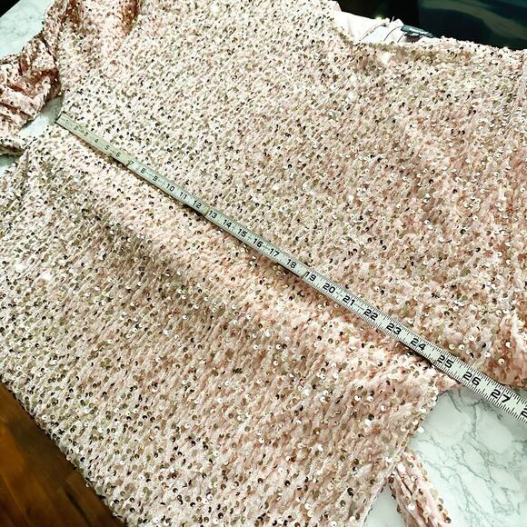 Boohoo Pink Sequin Mini Dress - Picture 13 of 13